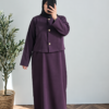 عباية + لافست